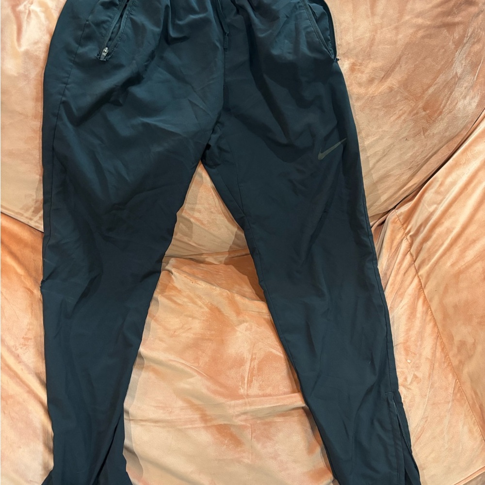 Nike Black Sweatpants with Tapered Leg Design
